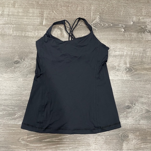 lululemon athletica Tops - Lululemon Black Strappy Tank Top
